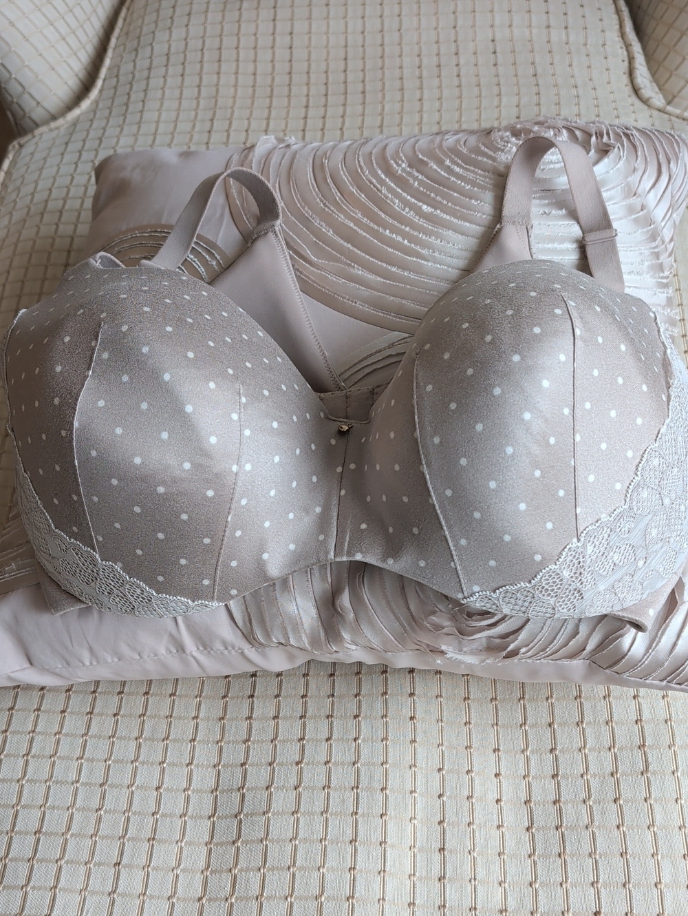 Beautiful Beige Molded Cup Bra